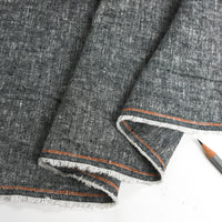 Brussels Washer Yarn-Dyed Linen Rayon B031-1019 Black 52"w