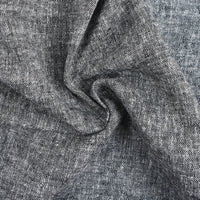 Brussels Washer Yarn-Dyed Linen Rayon B031-1019 Black 52"w