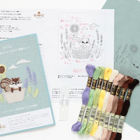 Winter Birds Embroidery Kit by Chicchi