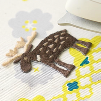 Woodlands Embroidered Patch Set by Hirvi