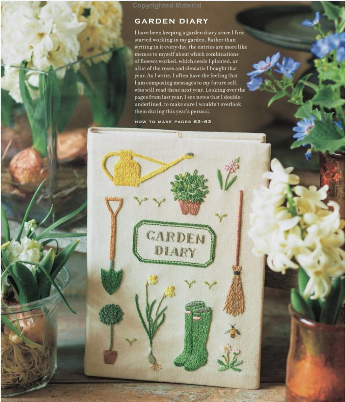 The Embroidered Garden by Kazuko Aoki