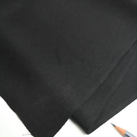 Vintage Japanese Silk – Black Crepe
