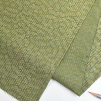 Vintage Japanese Silk – Sage Green Wave