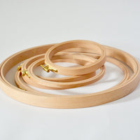 Wood Embroidery Hoops, 8mm