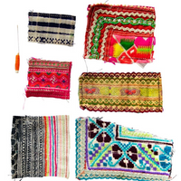 Upcycled Hmong Fabric Patch Kit