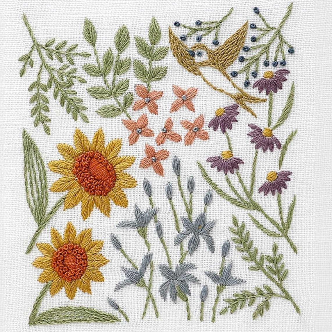 Midsummer Sketch Embroidery Kit by Alice Makabe – Brooklyn