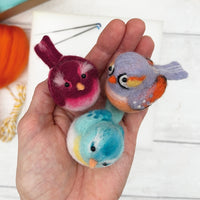Needle Felting Kit, Baby Birds