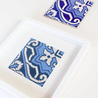 Blue Portuguese Tile Needlepoint Kit