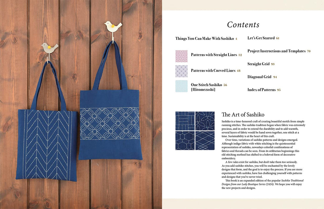 Essential Sashiko: A Dictionary of the 92 Most Popular Patterns by Boutique-Sha