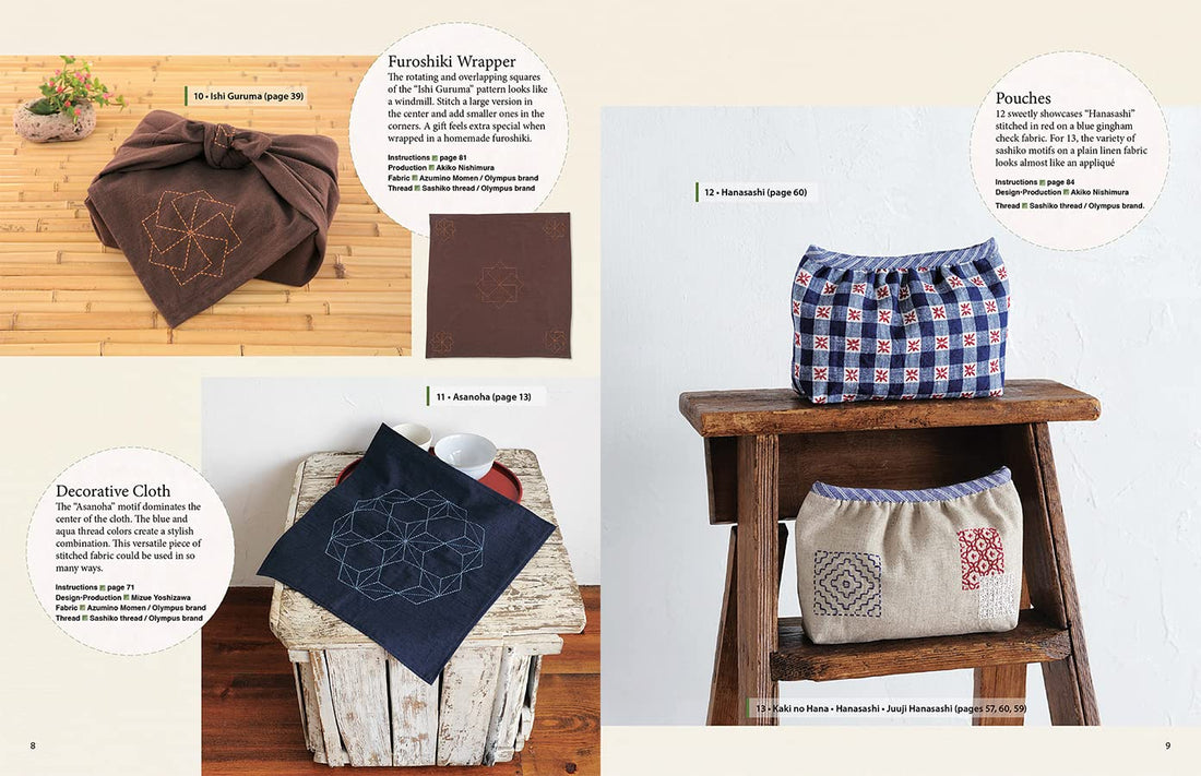 Essential Sashiko: A Dictionary of the 92 Most Popular Patterns by Boutique-Sha