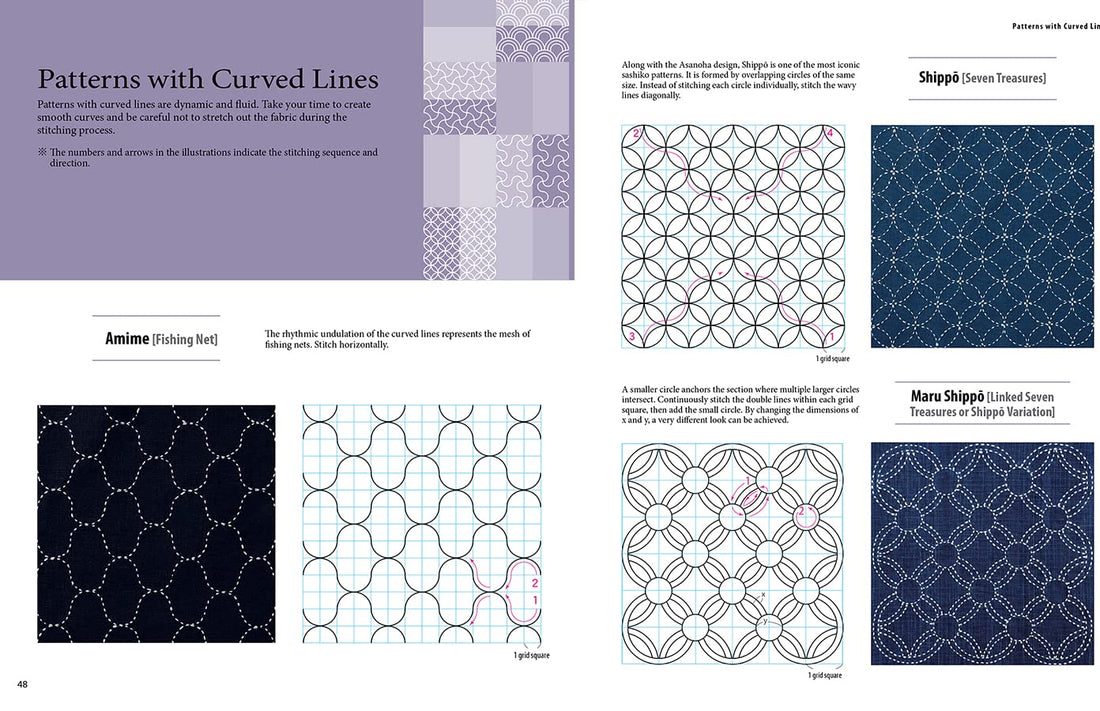 Essential Sashiko: A Dictionary of the 92 Most Popular Patterns by Boutique-Sha