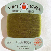 Daruma Hand Sewing Thread, 30 wt