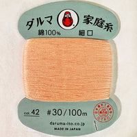Daruma Hand Sewing Thread, 30 wt