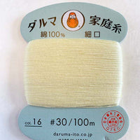 Daruma Hand Sewing Thread, 30 wt
