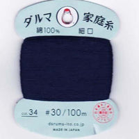 Daruma Hand Sewing Thread, 30 wt