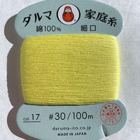 Daruma Hand Sewing Thread, 30 wt