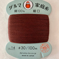 Daruma Hand Sewing Thread, 30 wt