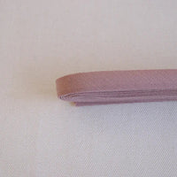 Linen Bias Tape 1/2" - Dusty Rose