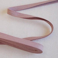 Linen Bias Tape 1/2" - Dusty Rose