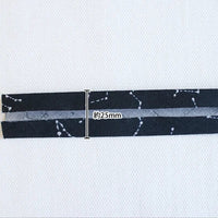 Double Fold Bias Tape 1/2" - Constellations