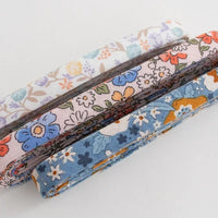 Double Fold Bias Tape 1/2" - Blue Floral