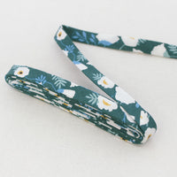 Double Fold Bias Tape 1/2" - Green Camellia