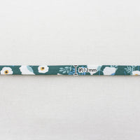 Double Fold Bias Tape 1/2" - Green Camellia