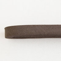 Linen Bias Tape 1/2" - Wood Brown