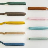 Linen Bias Tape 1/2" - Blue Stone