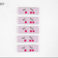 Woven Label Tags - Cherry