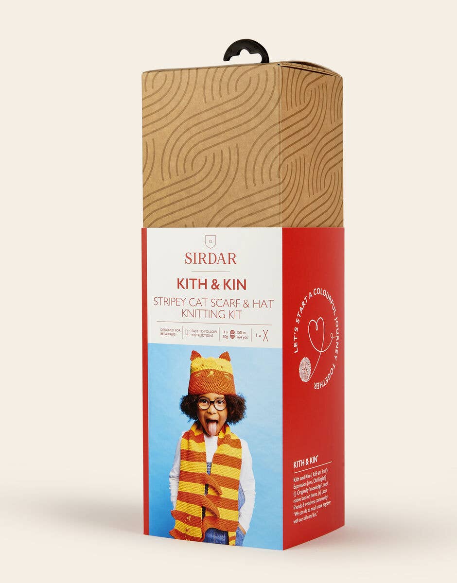 Cat Hat and Scarf Knit Kit – Brooklyn Haberdashery