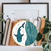 Whale Shark Embroidery Kit