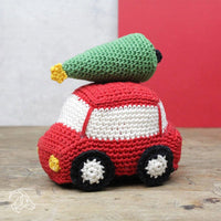 Christmas Tree Car DIY Crochet Kit