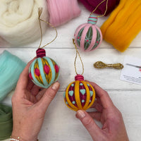 Vintage Baubles Needle Felting Kit
