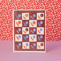 Geoflorals Assorted Cards Letterpress Set