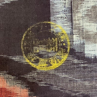 Kurume Kasuri – Indigo with Red Bull’s Eye