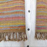 Indian Summer Sakiori Handwoven Shawl