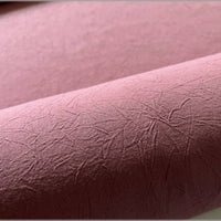 Hand-Dyed Wrinkle Finish Cotton Sheeting - Smoky Rose