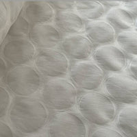 Polka Dot 80ct Cotton Lawn, Off White