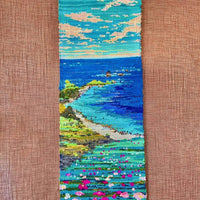 Sea Breeze Sakiori Handwoven Wall Hanging