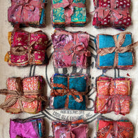 Sari Silk Charm Pack - 4" squares