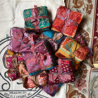 Sari Silk Charm Pack - 4" squares