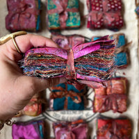 Sari Silk Charm Pack - 4" squares