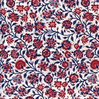 Sajou Bias Binding, Indienne Red/Blue