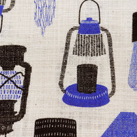 Lamp Cotton Slub Poplin - Blue