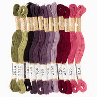 Embroidery Thread Pack - Blackberry Picking