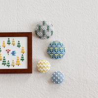 Nature Ji-sashi Embroidery Kit with Frame