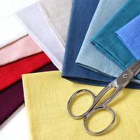 Linen Embroidery Cloth, Antique Rose