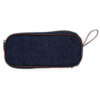 Okayama Denim Zip Pen Case - Solid Twill