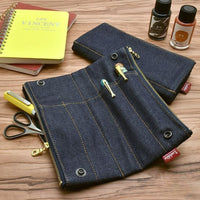 Okayama Denim Folding Case - Patchwork Mosaic